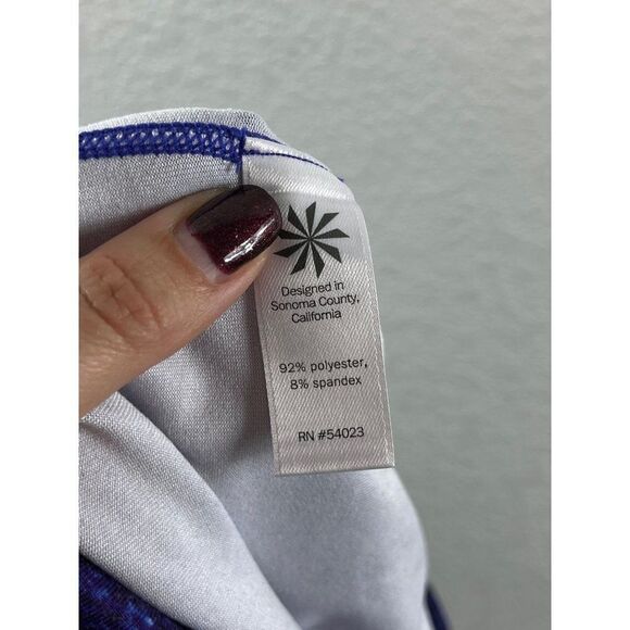 Athleta Ombre Galaxy Print Superluxe Tight Full Length Leggings Small Multicolor - Picture 12 of 16